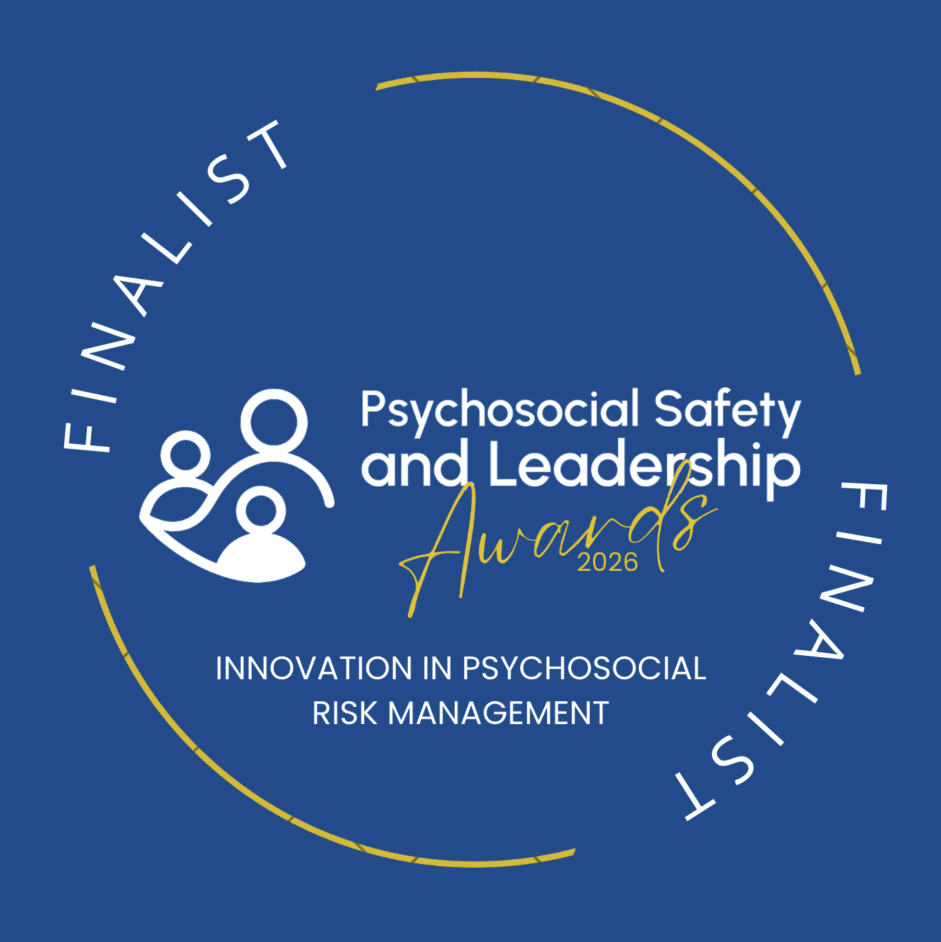 Finalist, Innovation in Psychosocial Risk Management, Psychosocial Safety and Leadership Awards 2026